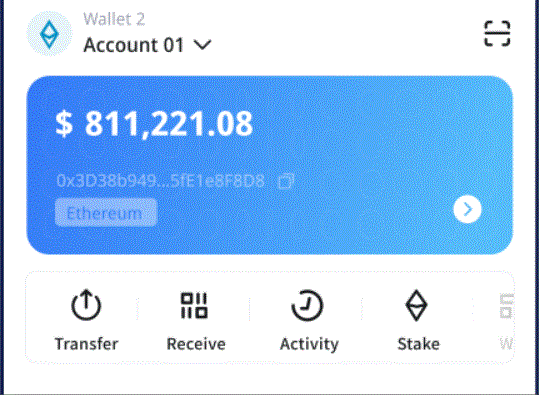  按照网页imToken钱包上的教
